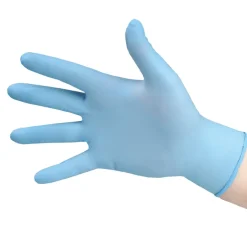 Blue Nitrile Powder Free Gloves 100pk