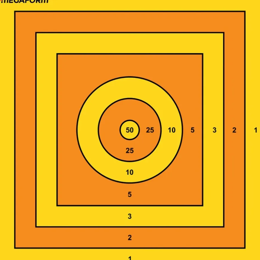 Boccia Number Target Floor Mat 230 x 224cm