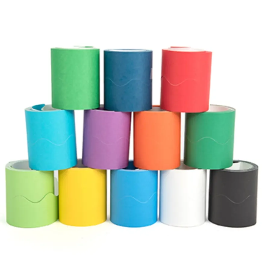 Bordette® Card Scalloped Border Rolls Assorted 36pk