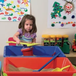 Bright Colours Messy Play Sand & Water Trays 4pk