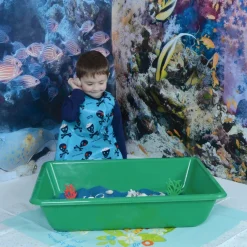 Bright Colours Messy Play Sand & Water Trays 4pk
