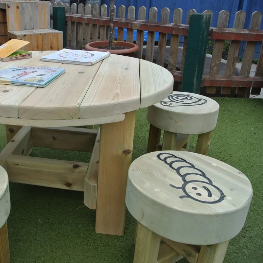 Bug Table and Five Stools