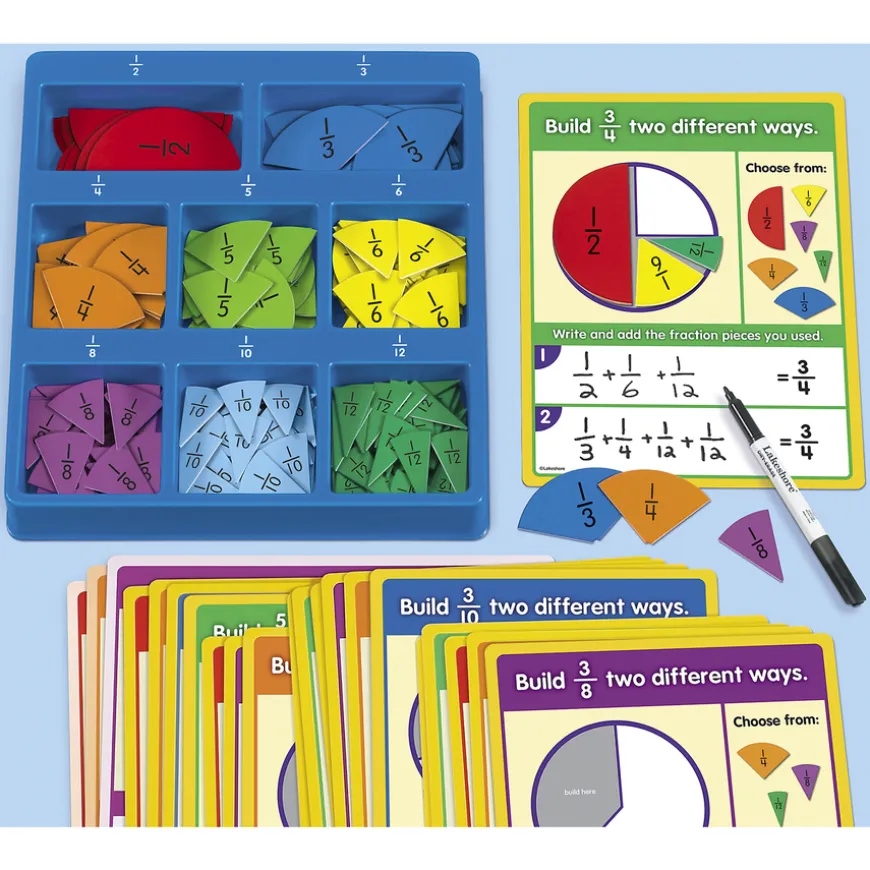 Building Fractions Activity Center 272pcs