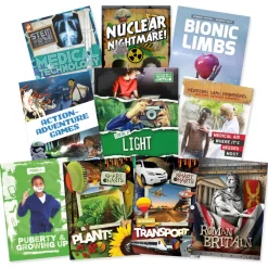 Burgundy Non-Fiction Book Bands Level 15 10pk