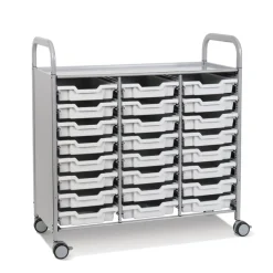 Callero Tray Trolley 24 Shallow Trays