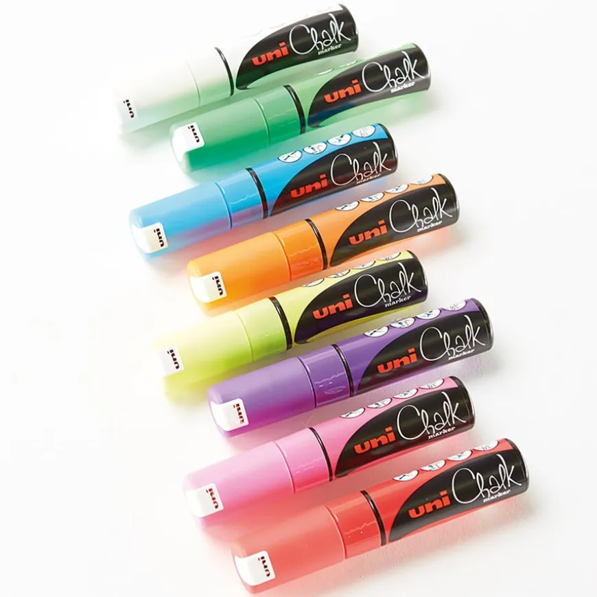 Chalk Marker Pens Assorted 8pk