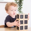 Chalk Wooden Cubes 6pk