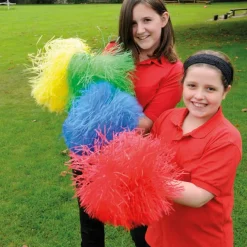 Cheerleader Dance Pom Poms 4pk