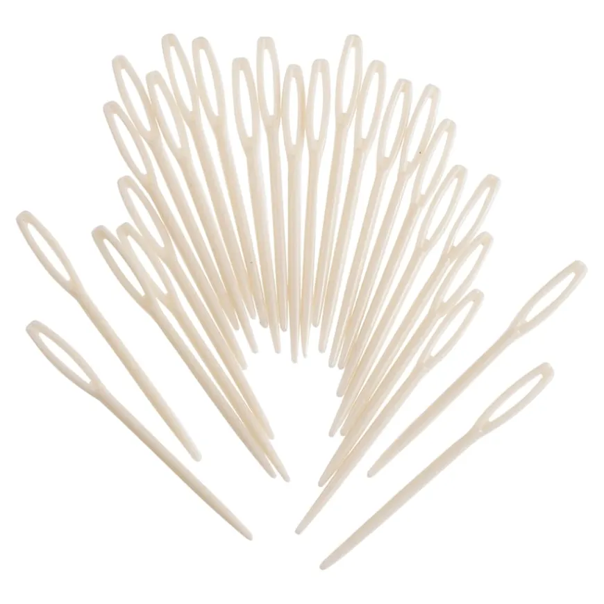 Children's Plastic Sewing Needles 25pk