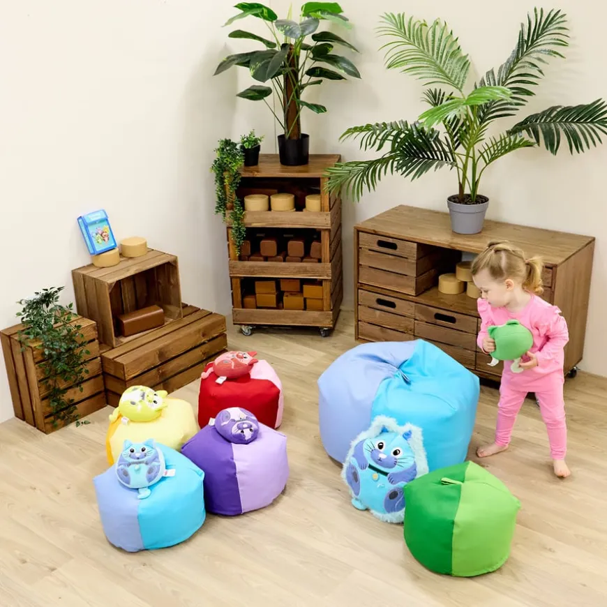 Children's Reading Corner Bean Bags