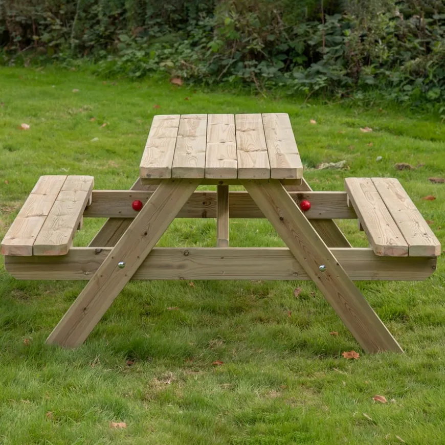 Child Wooden Picnic Bench