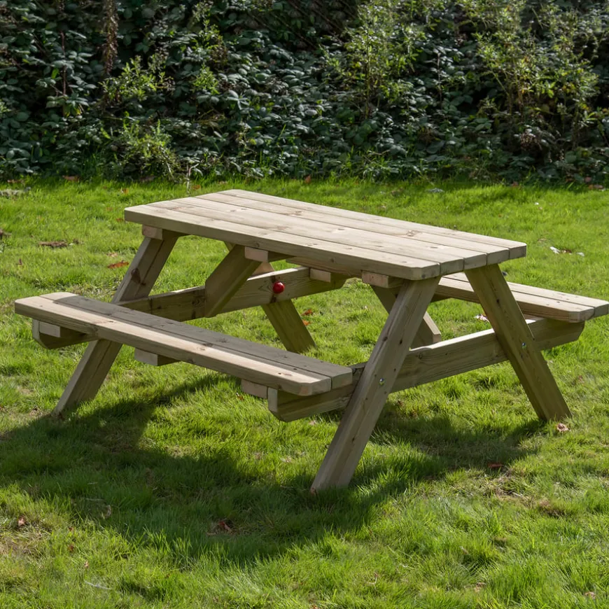 Child Wooden Picnic Bench