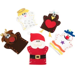 Christmas Hand Puppets 30pk