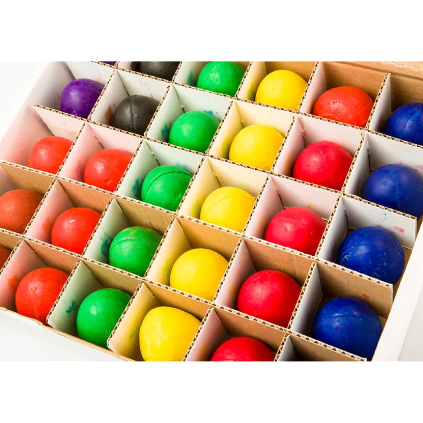 Chubby Egg Crayons Assorted 30pk