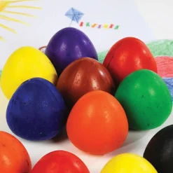 Chubby Egg Crayons Assorted 30pk
