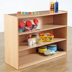Classic Beech Shelving Unit H900 x W400 x L1200mm