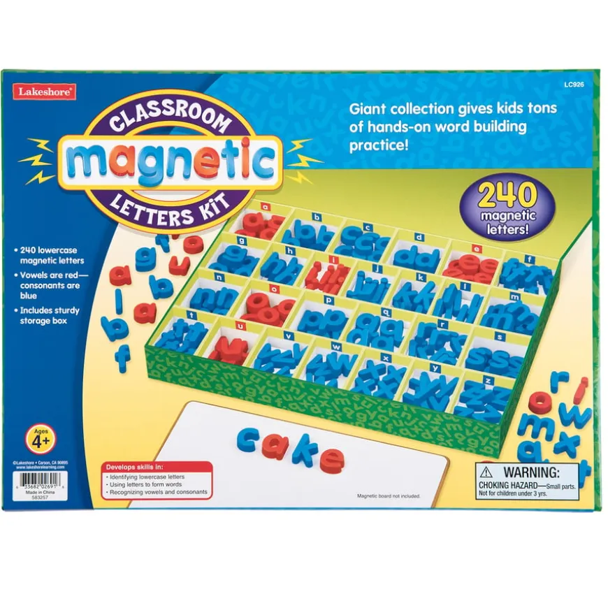 Classroom Magnetic Lowercase Letters Kit 240pcs