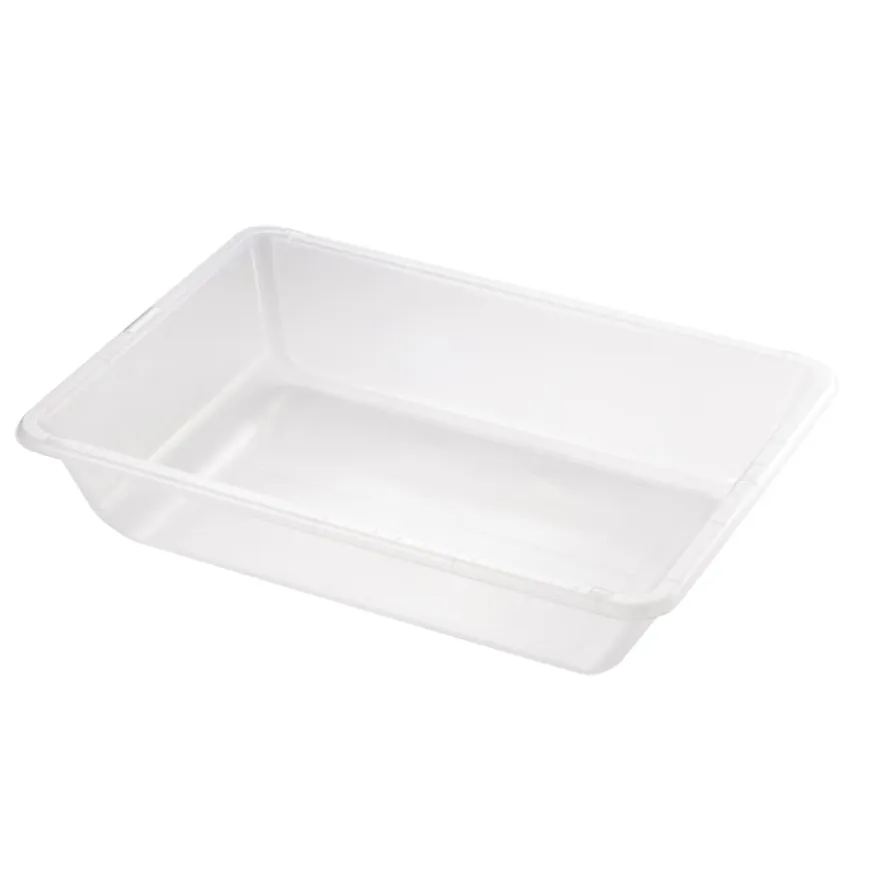 Clear Messy Play Sand & Water Trays 4pk