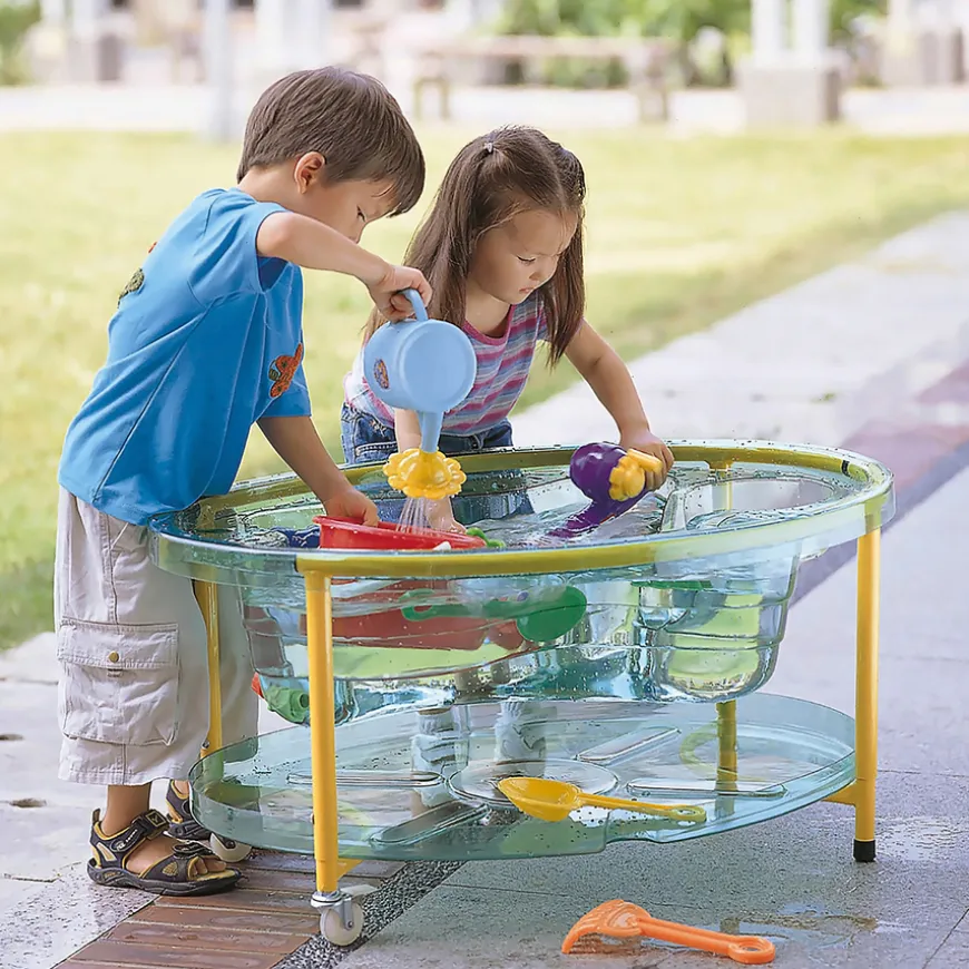 Clear Sand and Water Tray Table