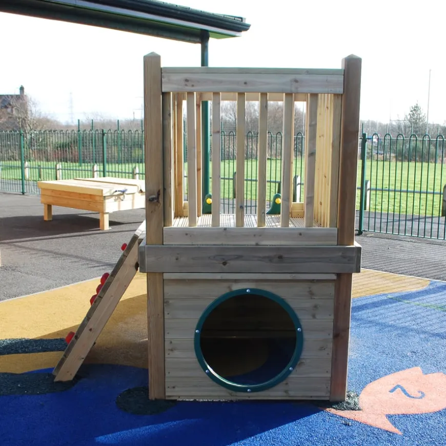 Climbing Frame Tower with Slide
