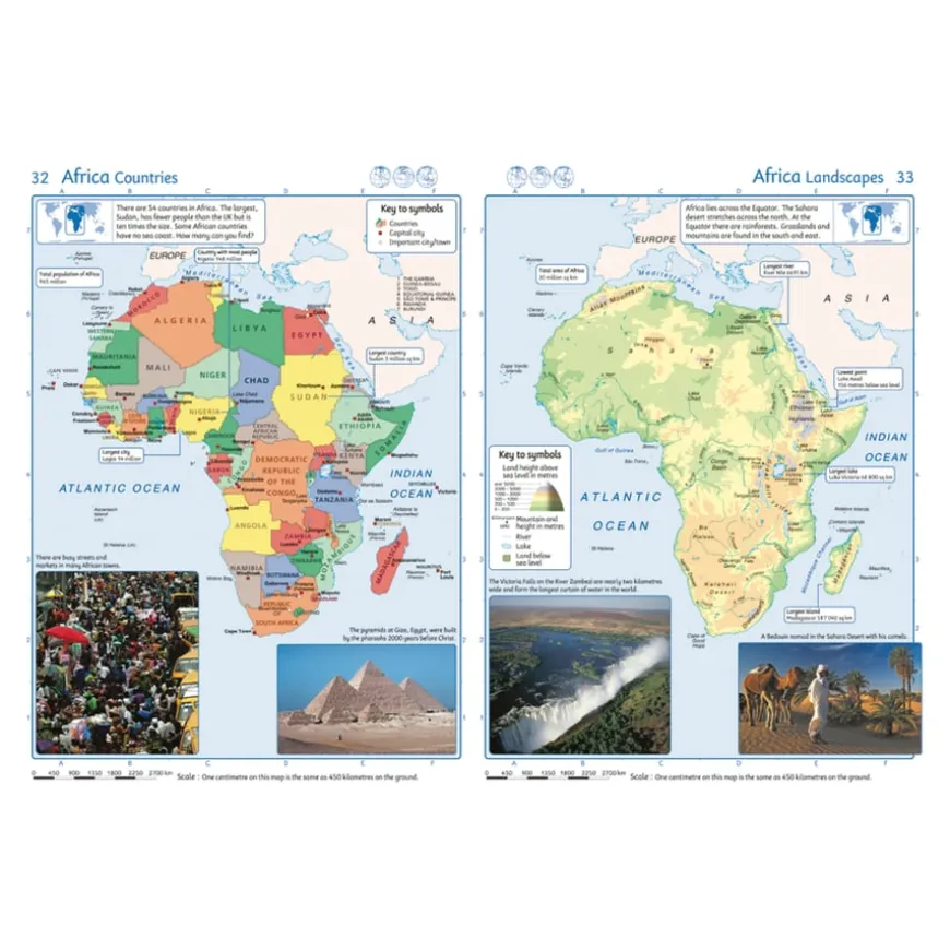 Collins Junior World Atlases KS2