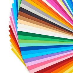 Coloured Card Packs Assorted 130gsm 50pk