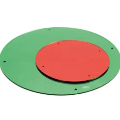 Coloured Circled Mirrors 5pk