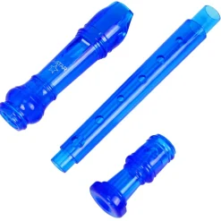 Coloured Descant School Recorder & Cleaning Rod