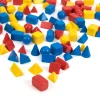 Coloured Small Solid Shapes 96pk