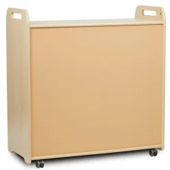 3 Column Tray Storage inc 15 Deep Translucent Trays