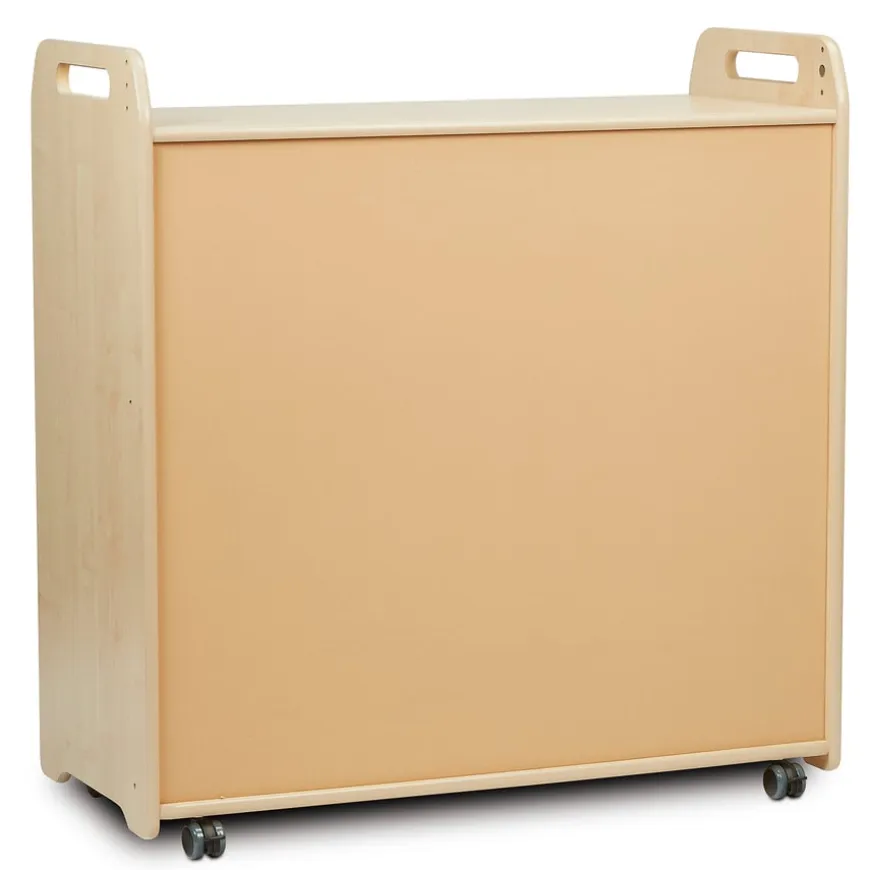3 Column Tray Storage inc 15 Deep Translucent Trays