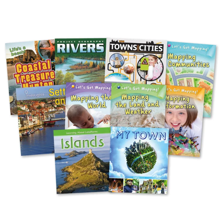 Community and Settlements Book Pack KS2 10pk
