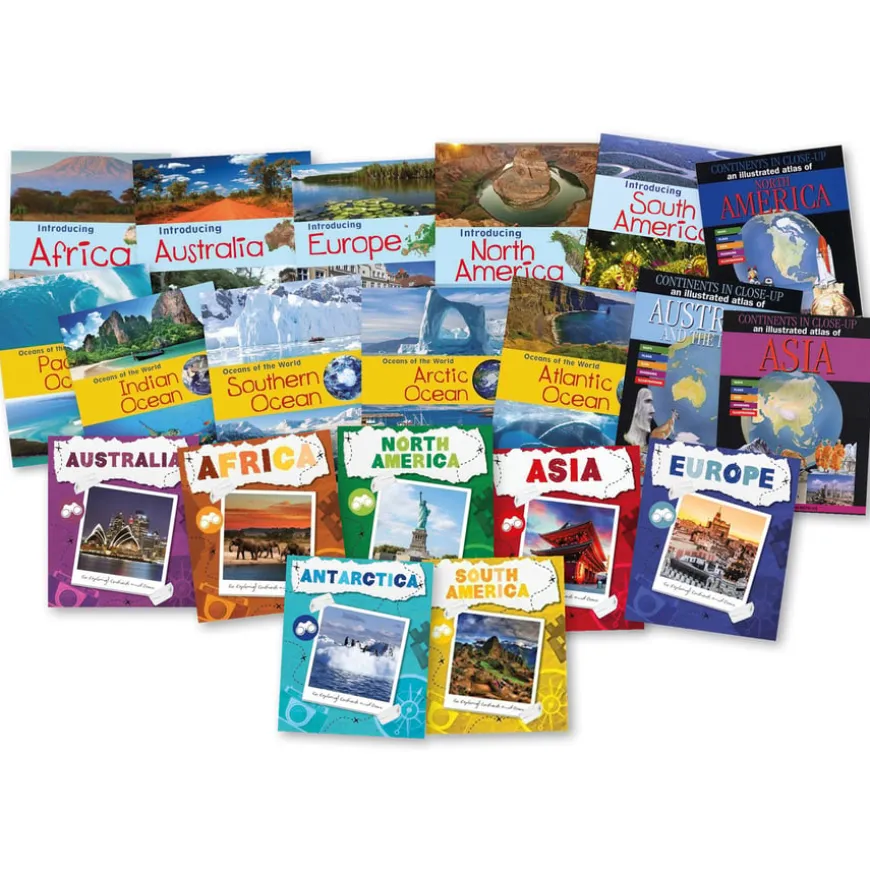 Comparing Continents Books 20pk