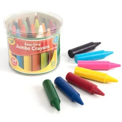 Crayola Beginnings Jumbo Crayons Assorted 24pk