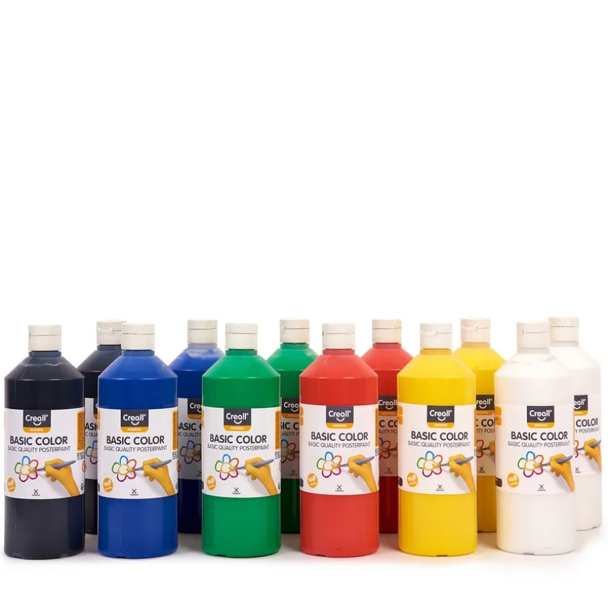 Creall Ready Mixed Paint Standard Pack 500ml x 12pk