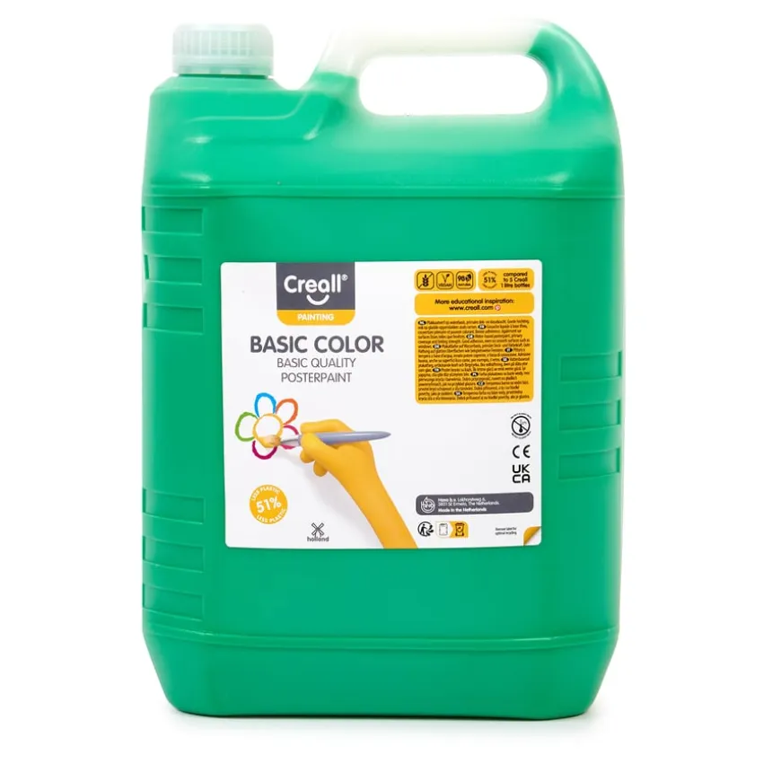 Creall Ready Mixed Poster Paint Large Tubs 5l