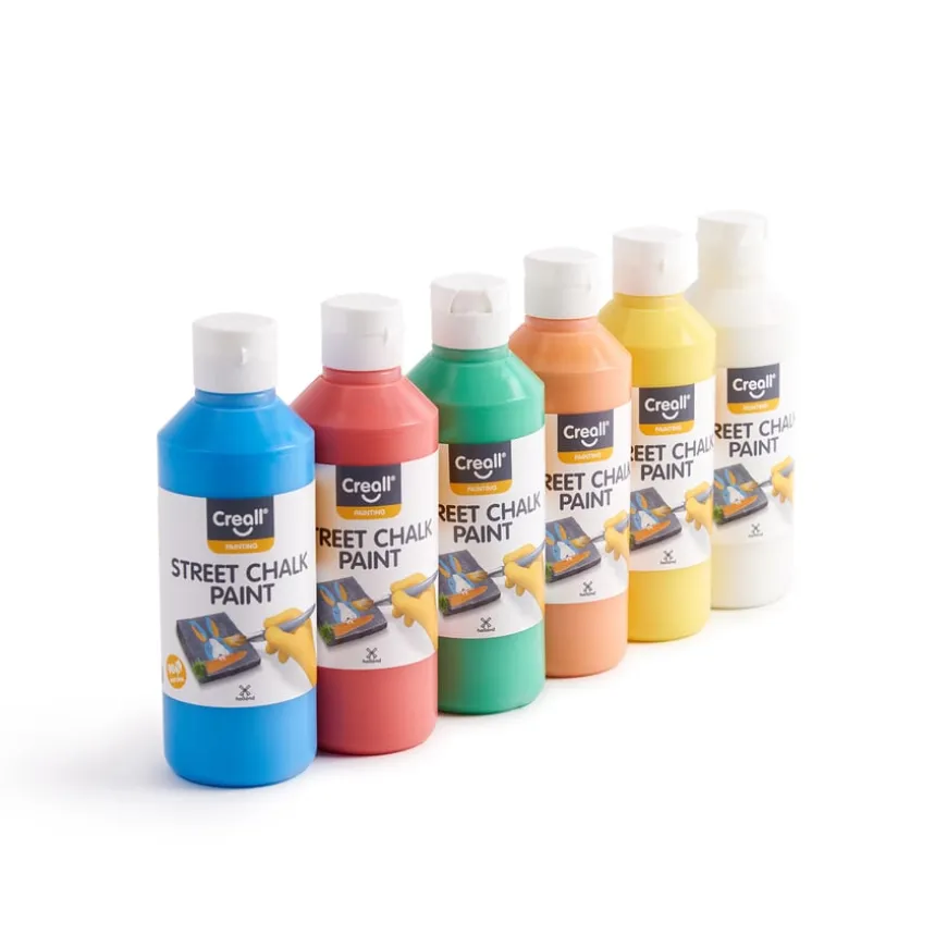Creall Street Chalk Paint Assorted 250ml 6pk