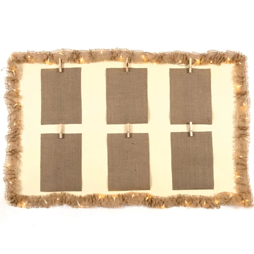 Cream Coloured Display Hessian 90cm x 5m