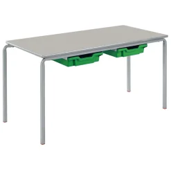 Crush Bent Rectangular Tray Table L1100mm