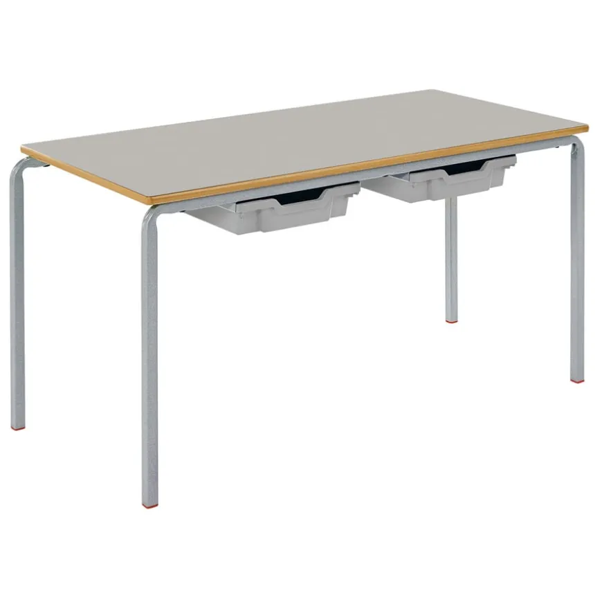 Crush Bent Rectangular Tray Table L1100mm