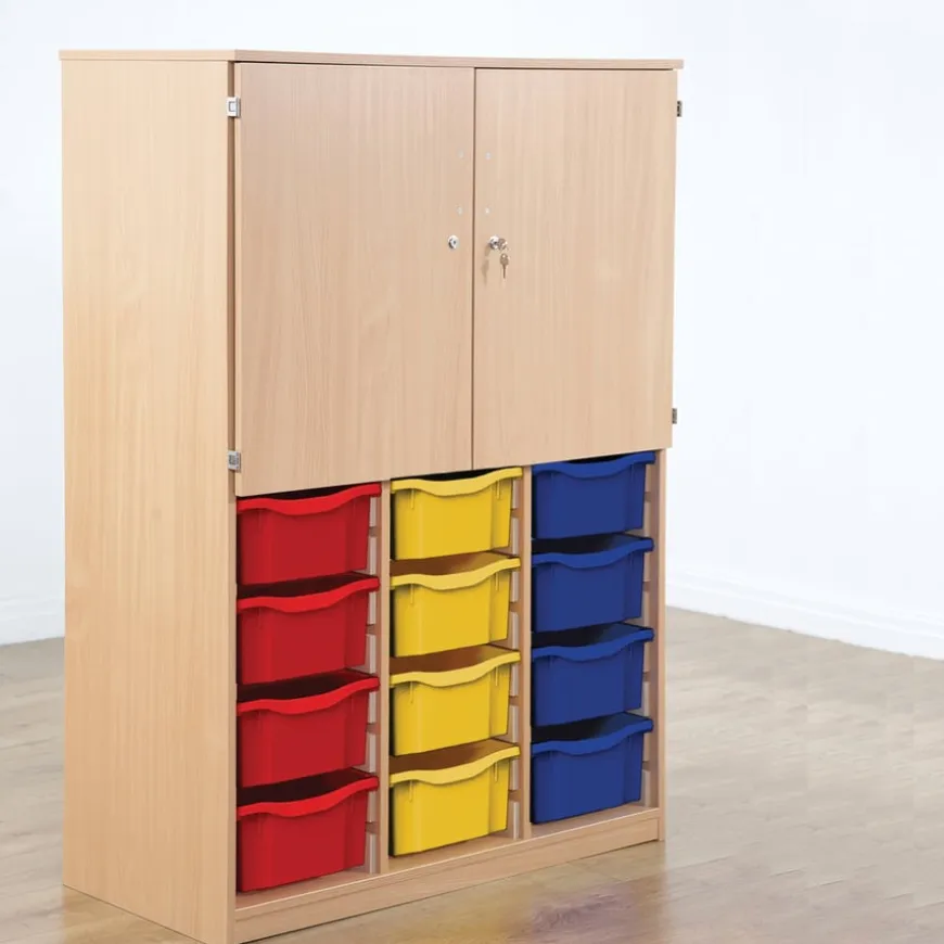 Cupboard With Deep Tray Storage