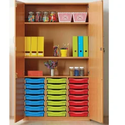 Cupboard with 21 Shallow Trays