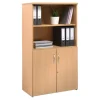 Cupboard with Storage Shelving Beech H1440mm