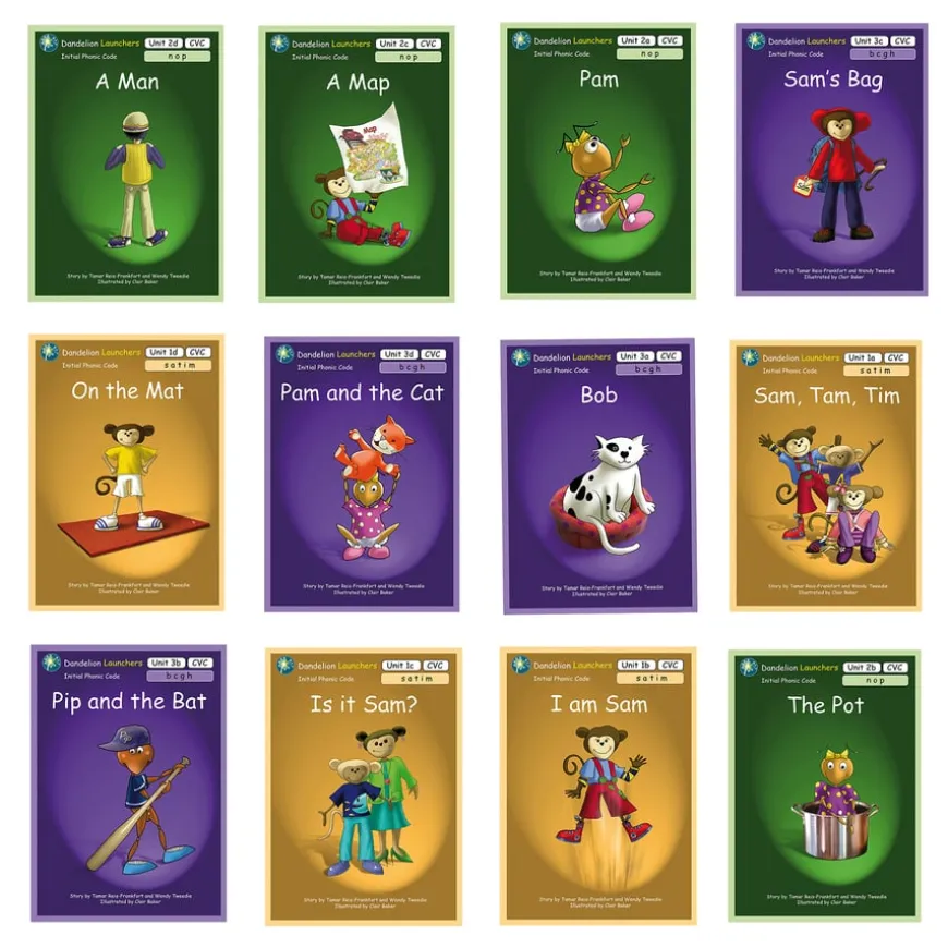 Dandelion Launchers Phonics Decodable Books