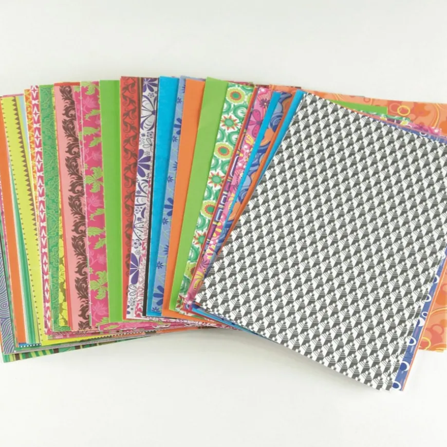 Decorative Hues Assorted Craft Papers 192pk