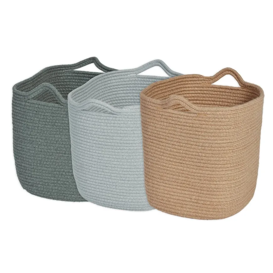 Deep Rope Baskets Pack of 6