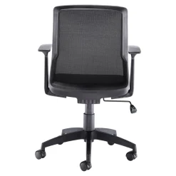 Denali Mid Back Chair - Black Mesh