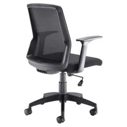 Denali Mid Back Chair - Black Mesh
