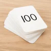 0-100 Digit Number Cards