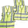Dressing Up Construction High Vis Safety Vests 4pk